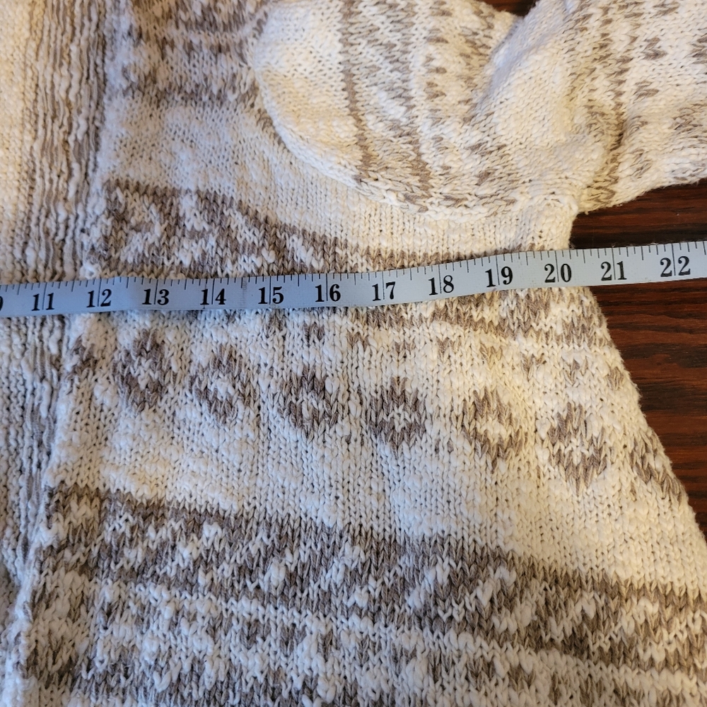 ✨ American Rag Cie Fair Isle Knit Cardigan - Size M - Picture 4 of 5